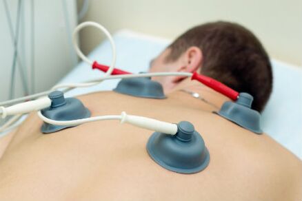 Electroterapia con osteocondrosis cervical