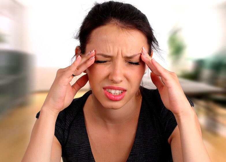 Mareos con osteocondrosis cervical.